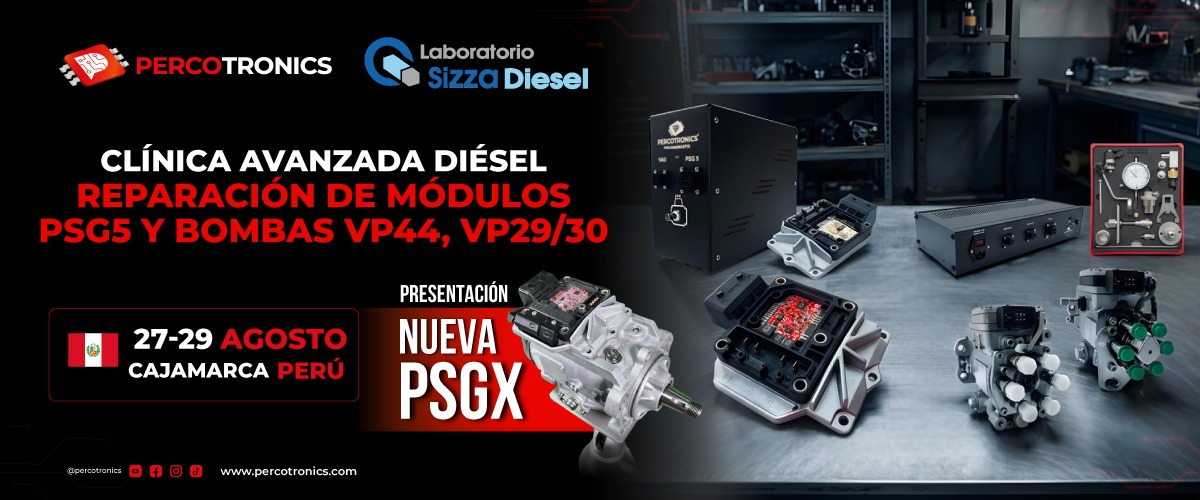 Capacitación Especializada en Reparación de Módulos PSG5, VP44 - VP29/30 / 27 - 29 Agosto